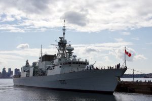 Canadian Royal Navy ship, 3D modeling and collaboration in marine construction of jetty